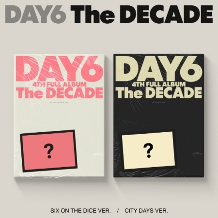 DAY6 デイシックス The Day B2B] DAY6 - The DECADE (SIX ON THE DICE Ver., CITY DAYS Ver
