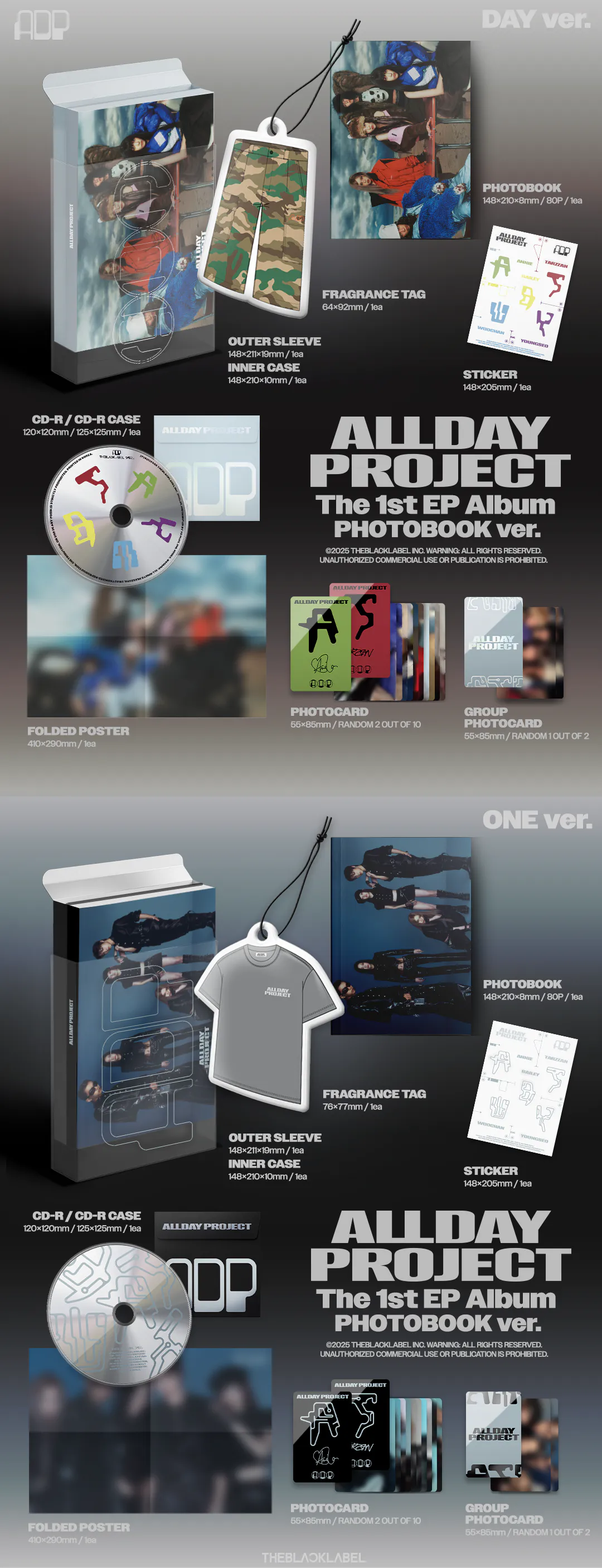 Pre-Order] ALLDAY PROJECT - The 1st EP Album 'ALLDAY PROJECT